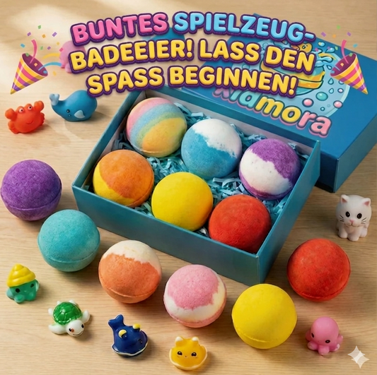 Babyverve 12-teiliges Ozean-Bade-Set (mit Überraschungsspielzeug) 🌊🛁